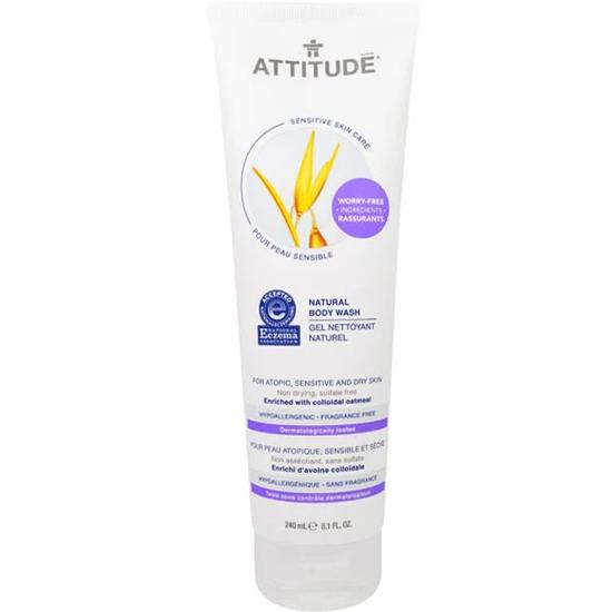 Attitude Natural Body Wash Sensitive Skin Care 240ml