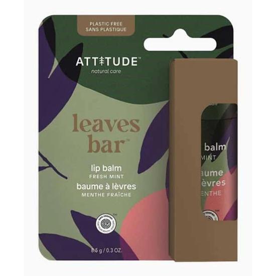 Attitude Plastic-Free Lip Balm Fresh Mint Enriched With Olive Oil 8.5 g