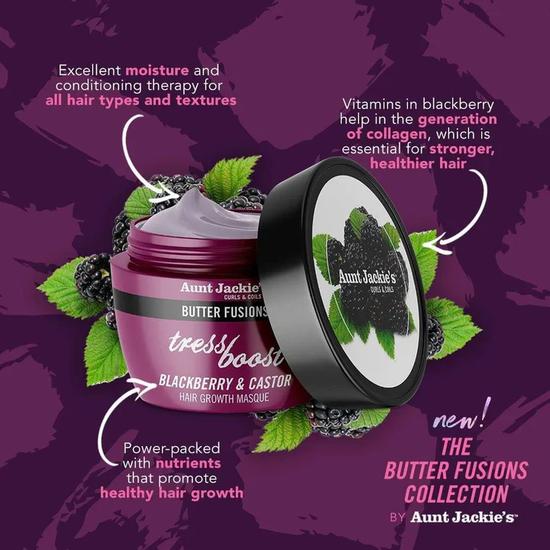Aunt Jackie's Butter Fusions Tress Boost Growth Masque 227g