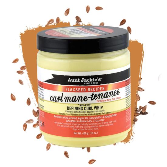 Aunt Jackie's Flaxseed Recipes Curl Mane-tenance Defining Curl Whip 15oz