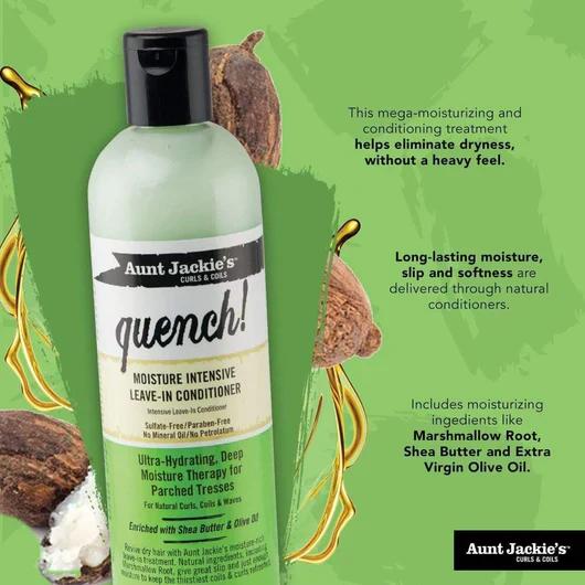 Aunt Jackie's Quench Moisture Intensive Leave-in Conditioner 12oz