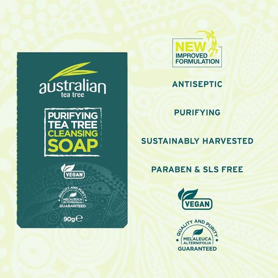Australian Tea Tree Cleansing Soap 90g