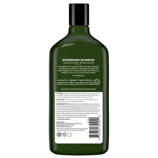 Avalon Organics Lavender Nourishing Shampoo 325ml