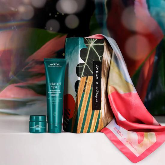 Aveda Botanical Repair Strengthening Treatment Duo Rich Leave-in treatment + Intensive strengthening masque rich + Hair scarf