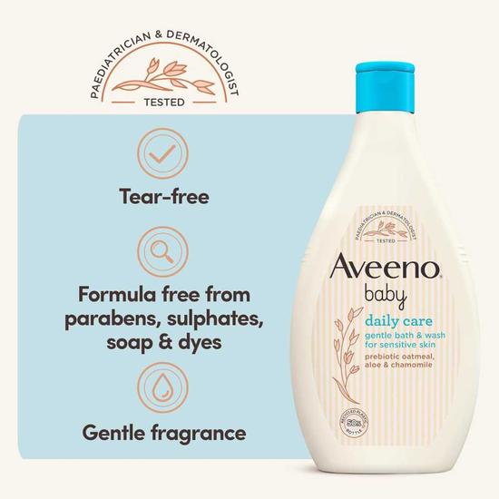Aveeno Baby Daily Care Gentle Bath & Wash 400ml