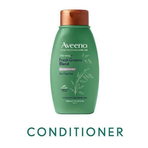 Aveeno Scalp Soothing Hair Care Volumising Fresh Greens Blend Conditioner 354ml