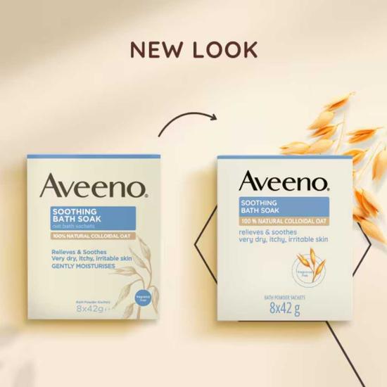 Aveeno Soothing Bath Soak Sachets 8x42g