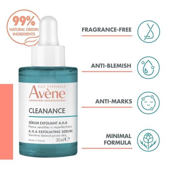 Avène Cleanance A.H.A Exfoliating Serum 30ml
