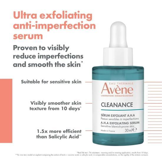 Avène Cleanance A.H.A Exfoliating Serum 30ml