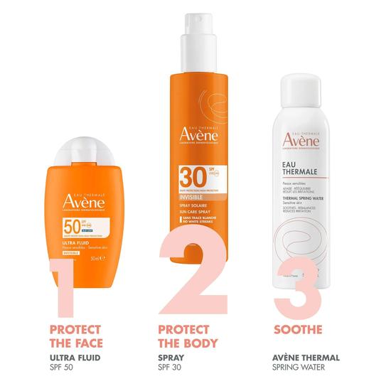 Avène High Protection Spray SPF 30 Sun Cream For Sensitive Skin 200ml
