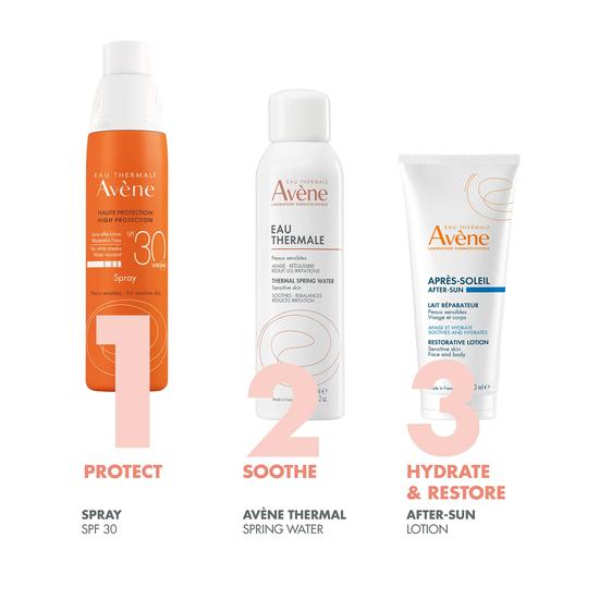 Avène High Protection Spray SPF 30 Sun Cream For Sensitive Skin 200ml