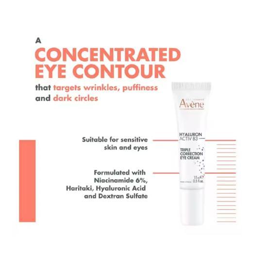 Avène Hyaluron Activ B3 Triple Correction Eye Cream