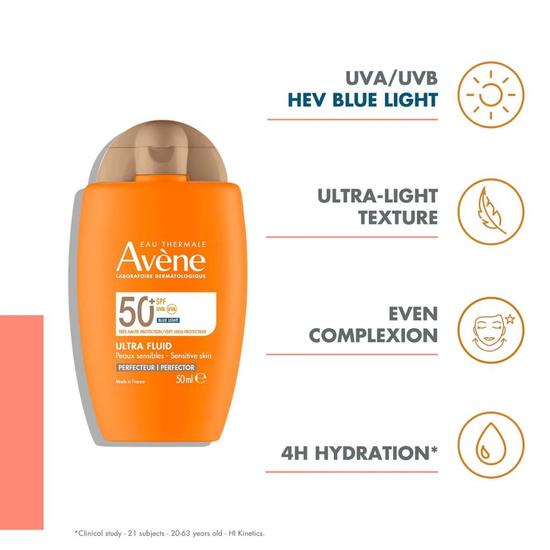 Avène Sun Ultra Fluid Tinted Perfector SPF 50 50ml