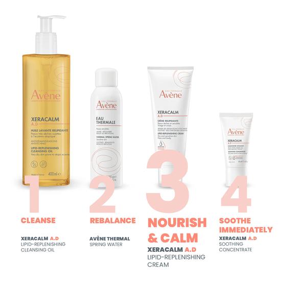 Avène XeraCalm A.D. Lipid-Replenishing Cream For Dry, Itchy Skin 200ml