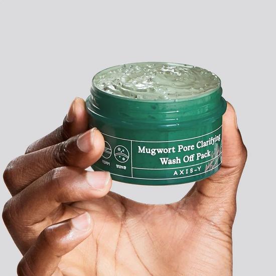 AXIS-Y 6+1+1 Mugwort Pore Clarifying Wash Off Mask Pack 100ml