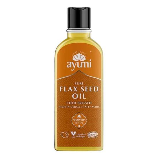 Ayumi Natural Pure Flax Seed Oil Cold Pressed 150ml