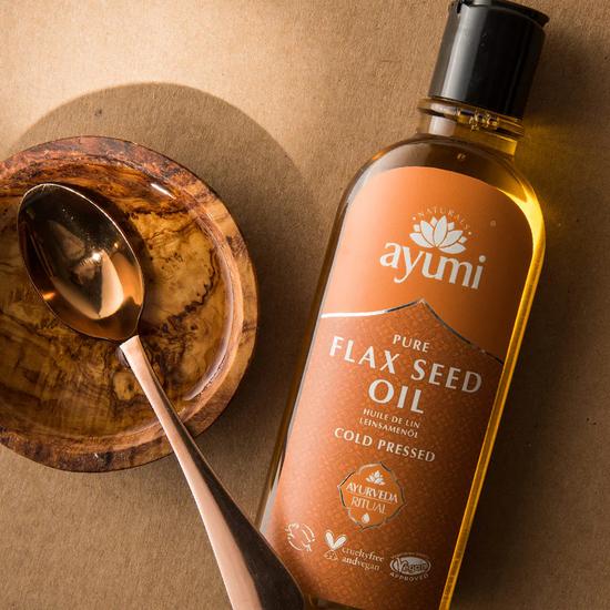 Ayumi Natural Pure Flax Seed Oil Cold Pressed 150ml