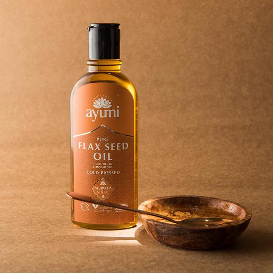 Ayumi Natural Pure Flax Seed Oil Cold Pressed 150ml