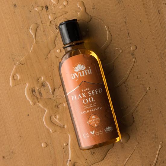 Ayumi Natural Pure Flax Seed Oil Cold Pressed 150ml