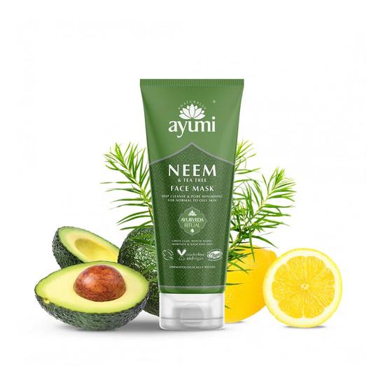 Ayumi Neem & Tea Tree Face Mask 100ml