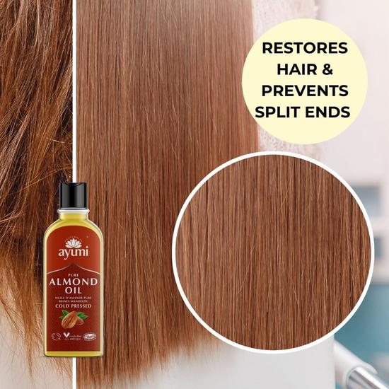 Ayumi Pure Almond Oil Cold Pressed 150ml