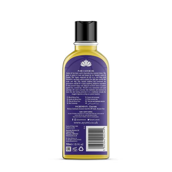 Ayumi Pure Castor Oil Cold Pressed 150ml