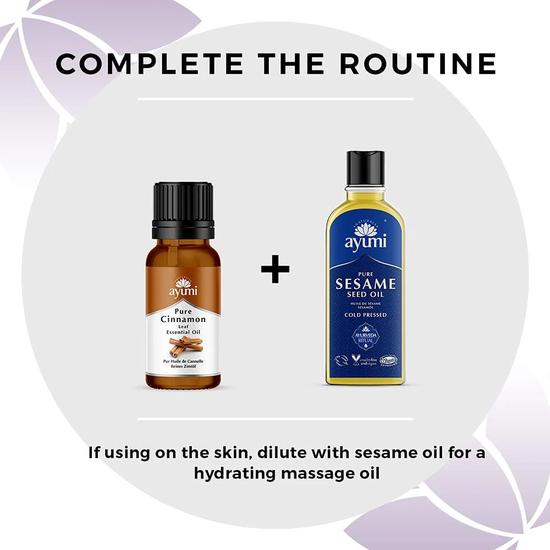 Ayumi Pure Cinnamon Leaf Essential Oil 15ml
