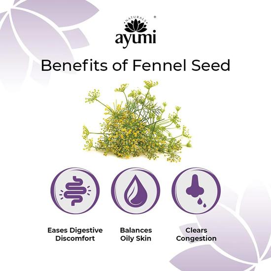 Ayumi Pure Fennel Seed Essential Oil 15ml