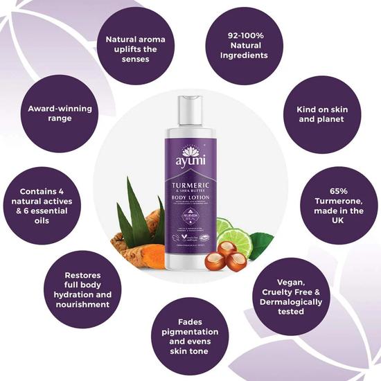 Ayumi Turmeric & Shea Butter Body Lotion 250ml