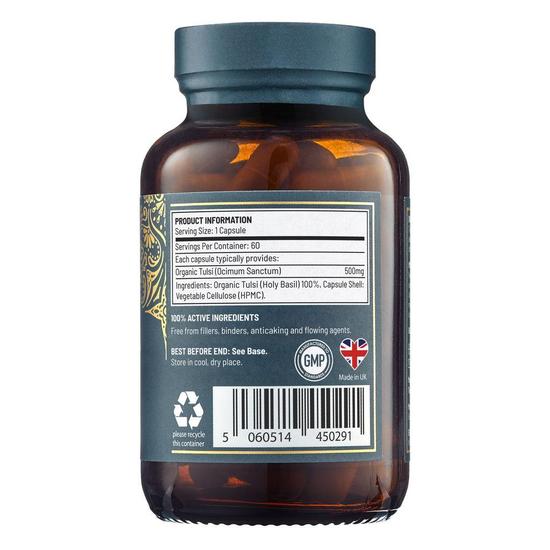 Ayurvediq Wellness Tulsi Holy Basil Capsules 60 Capsules