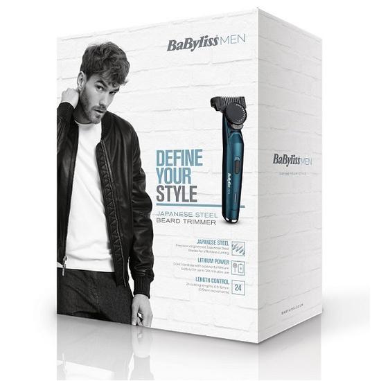 BaByliss For Men Japanese Steel Beard Trimmer Corded & Cordless Beard Trimmer