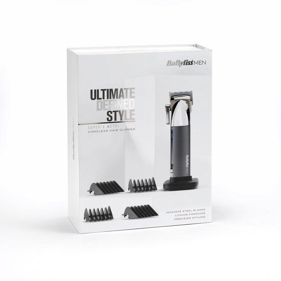 BaByliss For Men Super X Metal Series Cordless Hair Clipper