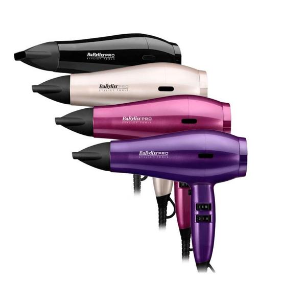 BaByliss PRO Spectrum Hair Dryer Black Midnight