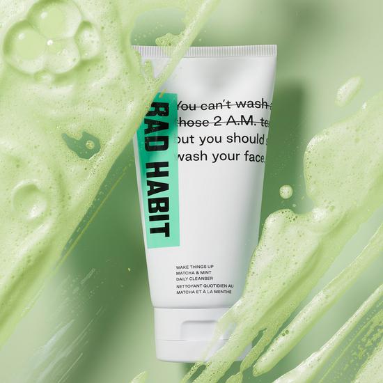 Bad Habit Wake Things Up Matcha & Mint Morning Cleanser