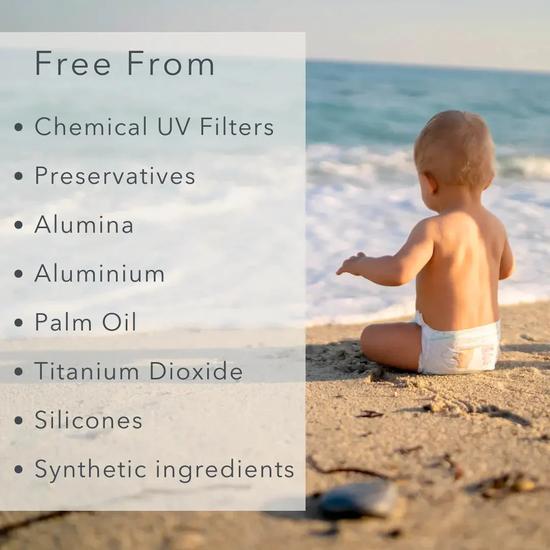 Baie Botanique Organic Mineral Sunscreen Baby & Children SPF 50 100g