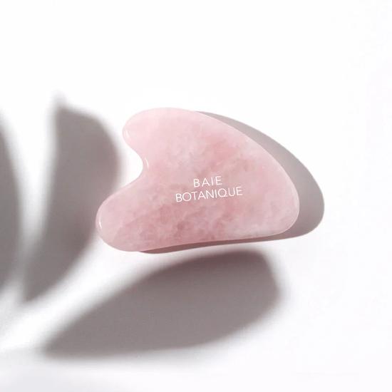 Baie Botanique Rose Quartz Gua Sha