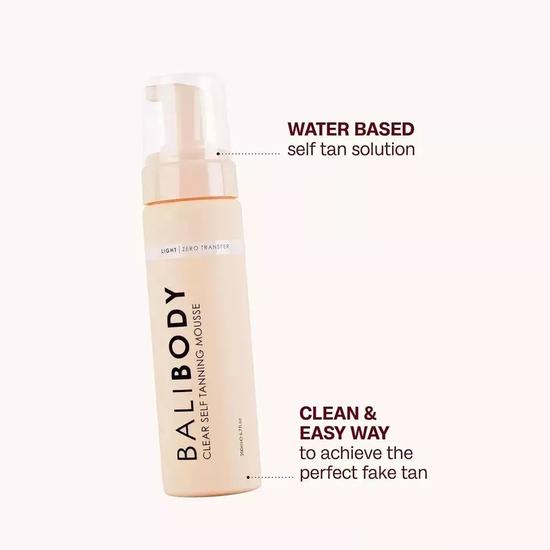 Bali Body Clear Self Tanning Mousse 200ml