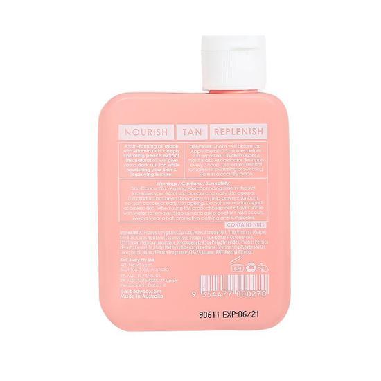 Bali Body Peach Tanning Oil SPF 6