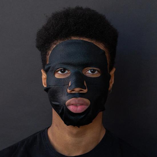 BARBER PRO BLEMISH CONTROL Face Sheet Mask 100% Biodegradable Pack of 4