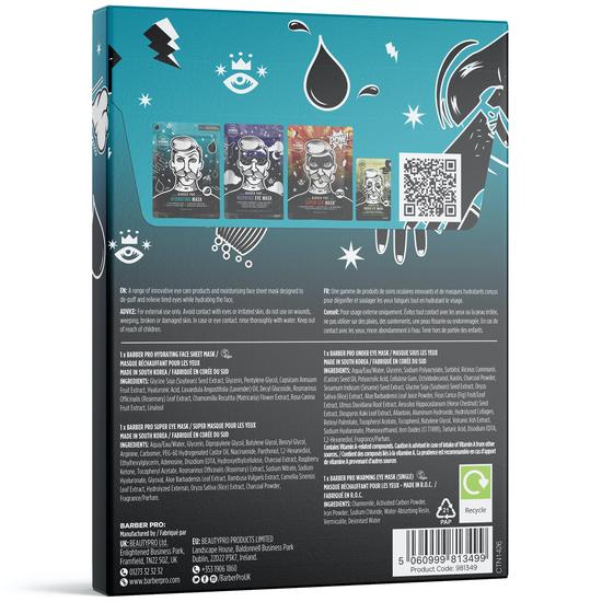 BARBER PRO FACE & EYE REVIVAL KIT