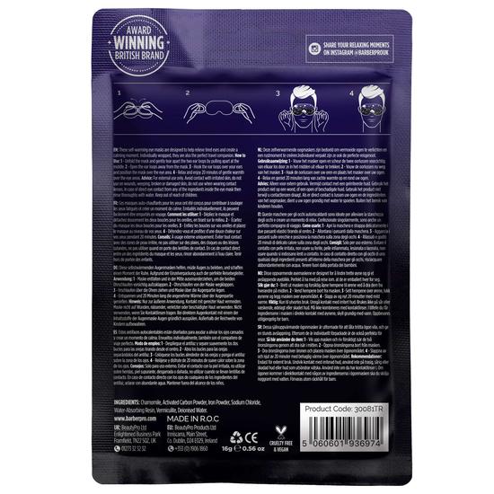 BARBER PRO Warming Eye Mask Box Of 5