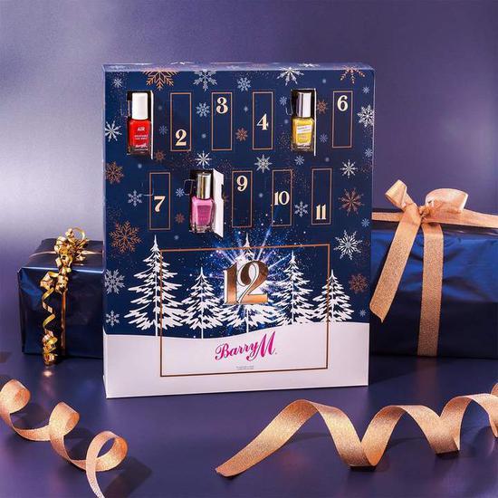 Barry M Nail Paint Advent Calendar 12 Days of Full Size Nail Paints
