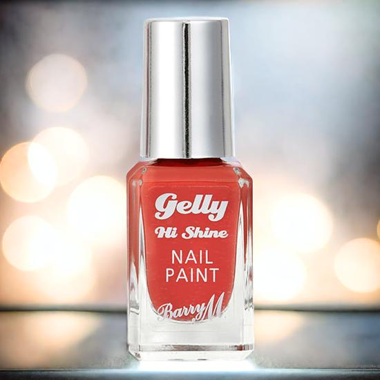 Barry M Gelly Hi Shine Nail Paint GNP53-Ginger