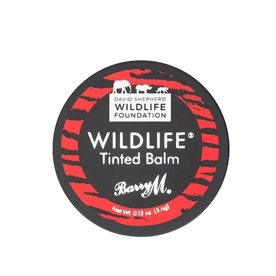 Barry M Wildlife Tinted Lip Balm Untamed Red 3.6g