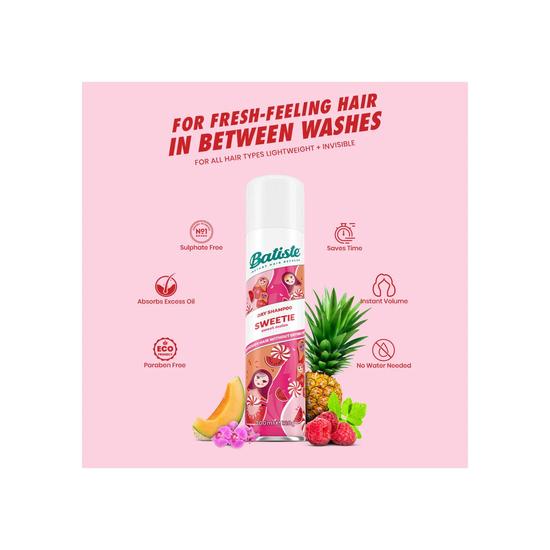 Batiste Dry Shampoo Spray Sweetie Sweet Melon 280ml
