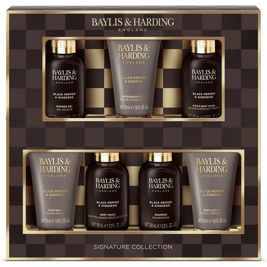 Baylis & Harding Black Pepper & Ginseng His Essential Luxuries Gift Set Pack of 1