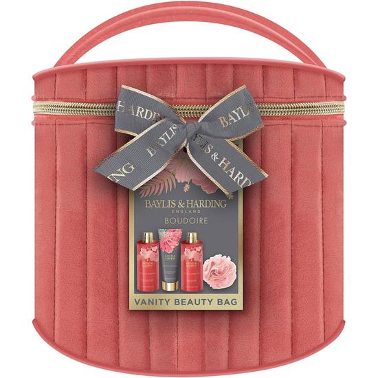 Baylis & Harding Boudoire Vanity Beauty Bag Gift Set Black