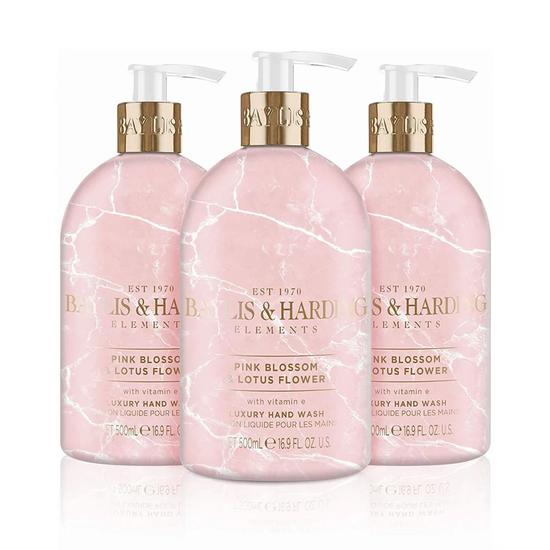 Baylis & Harding Elements Pink Blossom & Lotus Flower Hand Wash 500ml