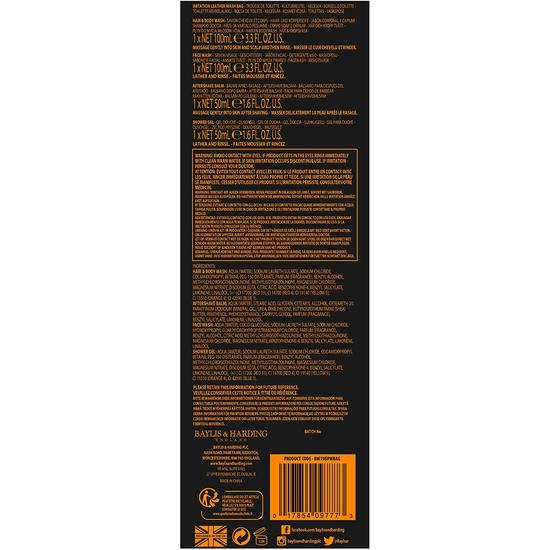 Baylis & Harding Men's Black Pepper & Ginseng Wash Bag