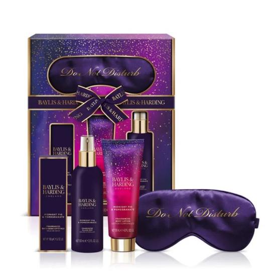 Baylis & Harding Midnight Fig & Pomegranate Luxury Beauty Sleep Gift Set
